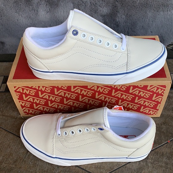 VANS OLD SKOOL BUTTER LEATHER True White/WMNS - Picture 5 of 16